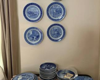 Spode Currier Ives Royal Copenhagen Holiday Plates