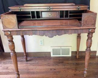 Spindle Leg Writing Table