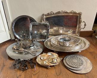 Silverplate Trays