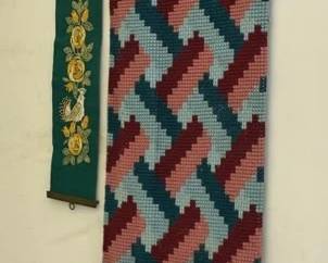 Woven And Embroidered Wall Hangings