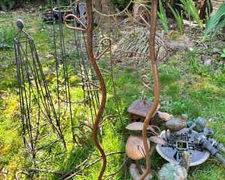 Metal Yard Art