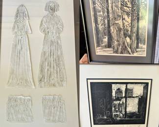 Ingemar Loof Tor Ivar Etching Art