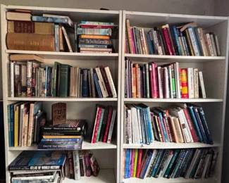 Book Collection History Cookbooks Gardening and More