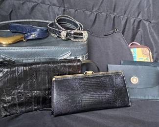 Triangle New York And More Clutch Purses And Skyway Vanity Case
