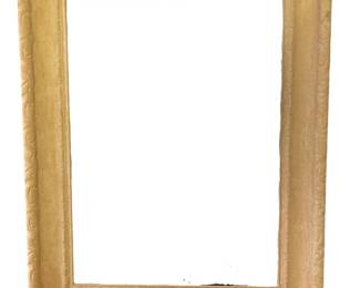 Heavy Decorative Painted Wood Mirror