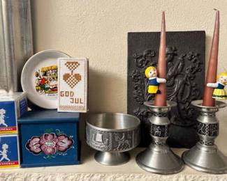 Cast Iron Fireback Snorre Norsk Tinn Pewter