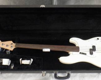 GUITAR HAND BUILT FROM MAIL ORDER MUSICIAN'S SUPPLY COMPONENTS IN 1981 NEVER PLAYED IN CASE