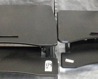 LOT OF 2 ADJUSTABLE STANDING DESK CONVERTERS