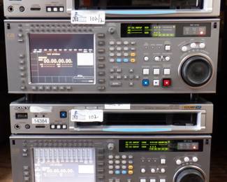 LOT OF 2 SONY SRW-5500 HDCAM SR