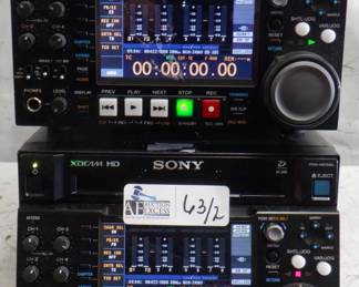 LOT OF 2 SONY PDW-HD1500