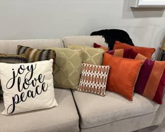 More accent pillows!