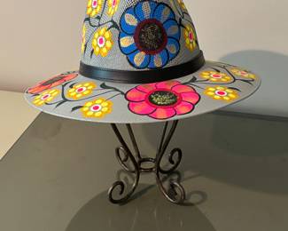 Cute flowered hat