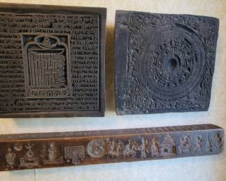 19th Century large stamp from India