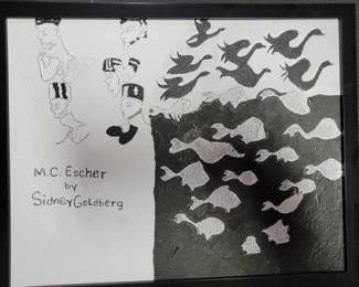 M. C. Escher By Sidney Goldberg