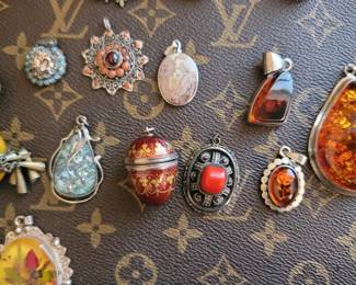 Silver costume Jewelry