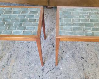 Mid Century Danish Modern Nesting Tables Tile Tidaholms Mobelfabrik