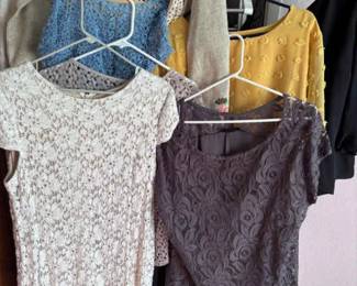Lace Handmade Tatted TopsDresses