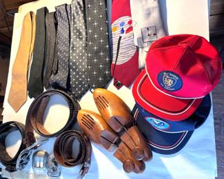 Mens Belts, Ties, Hats