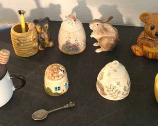 Honey Pots 3  Pfaltzgraff  Made in England