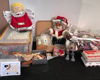 Christmas Handmade Ornaments, Stuffed Animals