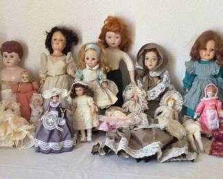 XL Assortment  VintageAntique Dolls