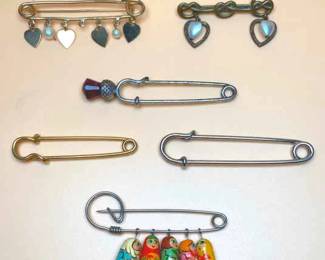 Vintage KiltSafety Pins  Brooches