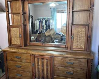 Lane Legendary Carved Seagrass Dresser