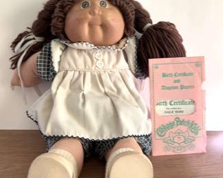 Vintage Cabbage Patch wBirth Certificate