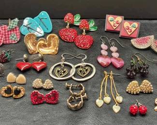 Fruits Hearts Earrings