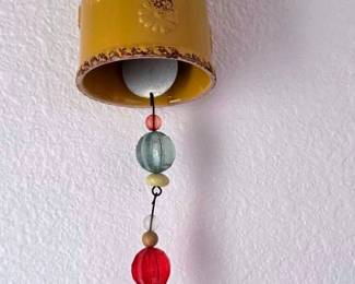 Mustard Colored Ceramic Bell