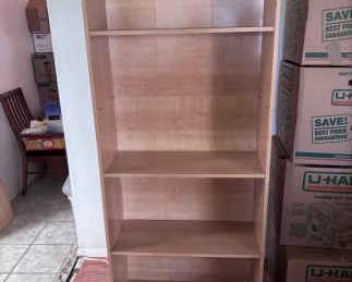 Tall Wood Shelving Unit