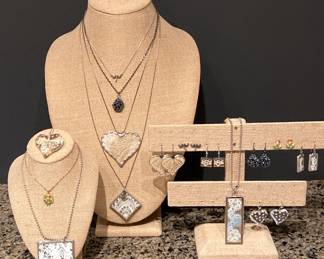 Lovely Handcrafted Earring Necklace