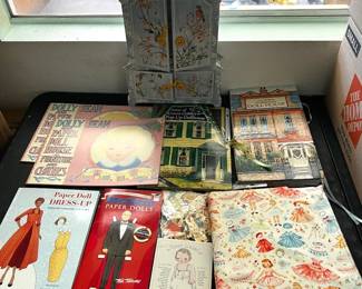 Vintage Paper Dolls PopUp Books