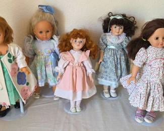 Baby Dolls On Stands
