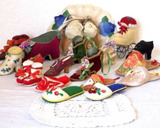 Fun Colorful Shoe Pin Cushions