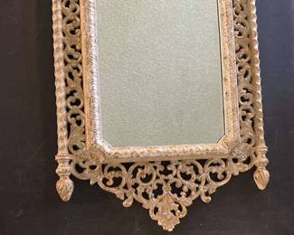 Vintage Look Mirror Shelf