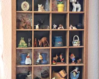 Shadow Box of Miniatures