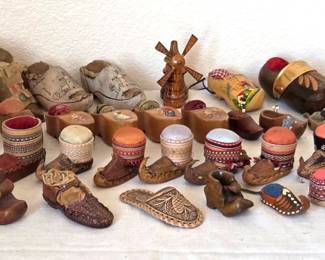 XL Collection Serbian Shoes  Norwegian Clog Pin Cushions