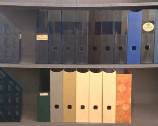 Magazine Storage Bins 