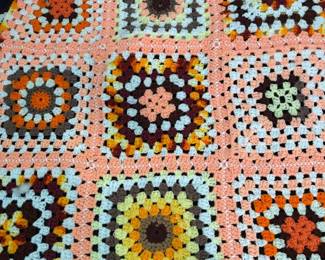 Hand Crocheted Baby Blanket