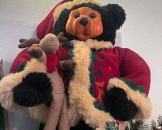 Christmas Large Bear, Ornaments, Advent Calendar 