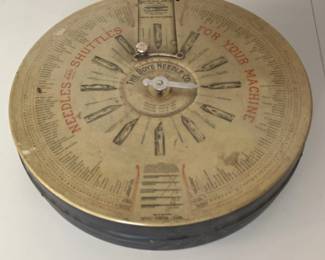 Antique Boye Needle Co. Needles  Shuttles Display Case 