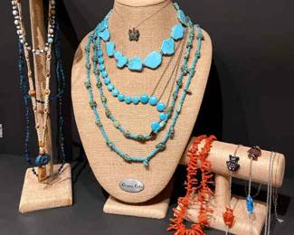 Bright Bold Southwest  Sea Necklaces