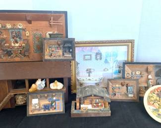 Vintage Wood Vignettes, Music Box Brambly Hedge Plate