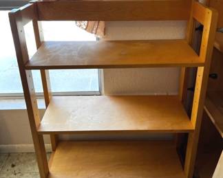 Collapsible Wooden Bookshelf