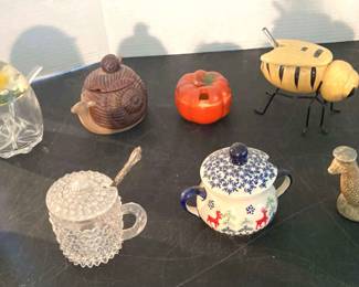 Vintage Honey Pots 4  Made in Japan