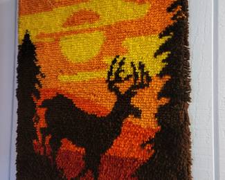 Vintage Latch Hook Art
