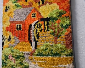 Vintage Latch Hook Art