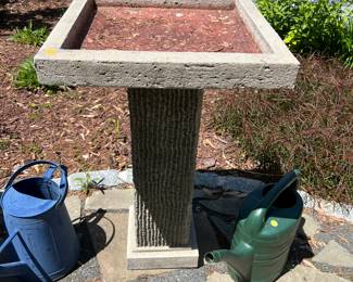 Concrete Bird Bath