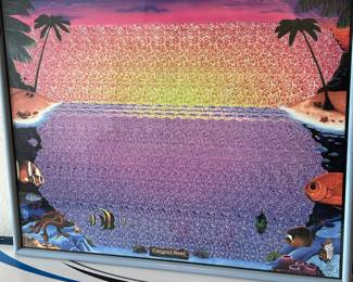 Magic eye 3D Illusion poster 1993